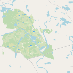 campsites at Postcode Area 89400 - Finland